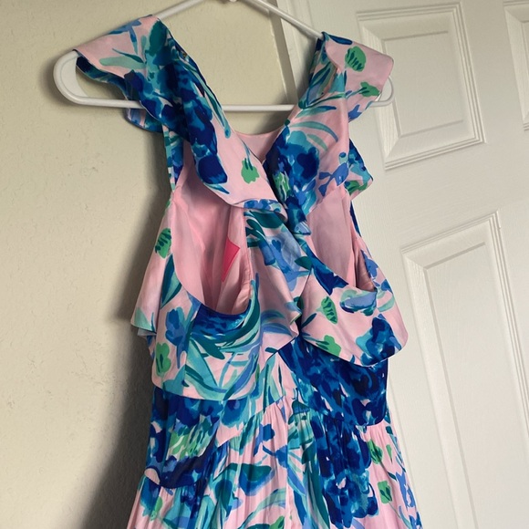 NWT Lilly pulitzer rory dress sweet pea, pink tropics - Picture 14 of 16